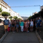 Grupowe zdjęcie podczas zwiedzania Grecji