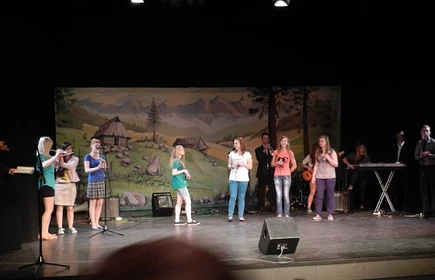 Na Tischnerowską nutę&hellip;  Spotkania muzyczno- teatralne z Księdzem Tischnerem na PWST w Krakowie 12