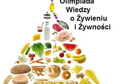 Grafika prezentuję piramidę z żywności