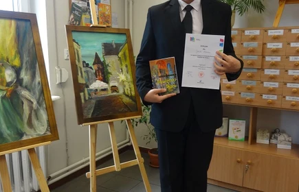 Warsztaty pisarskie w bibliotece oraz II miejsce Jakuba Słabosza w powiatowym konkursie literackim 2