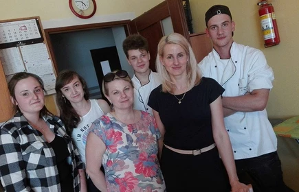 Wolontariuszki w bocheńskim Domu Dziecka  1