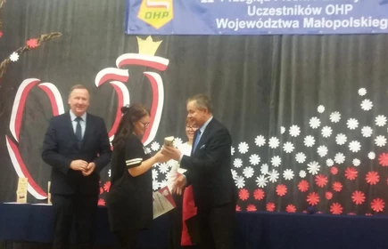 Wyr&oacute;żnienie na II Przeglądzie Pieśni Patriotycznej 3