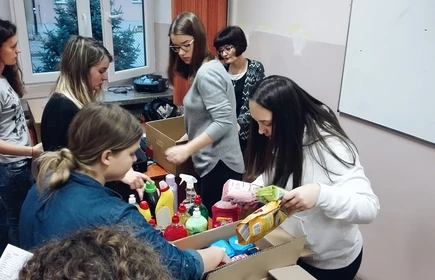 Szlachetna Paczka w naszej szkole 1