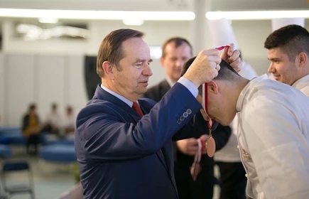 Kulinarny duet na podium. 2