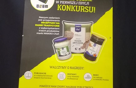 Nasza Szkoła w konkursie kulinarnym &bdquo;Wyzwanie MAKRO Chefa&rdquo; 2