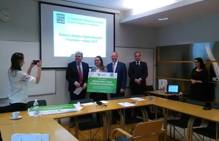 Ekonomistki z naszej szkoły najlepsze w Małopolsce 1