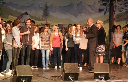 Na Tischnerowską nutę&hellip;  Spotkania muzyczno- teatralne z Księdzem Tischnerem na PWST w Krakowie 10
