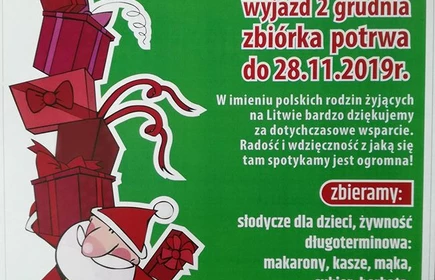 Plakat Paczka Mikołajkowa